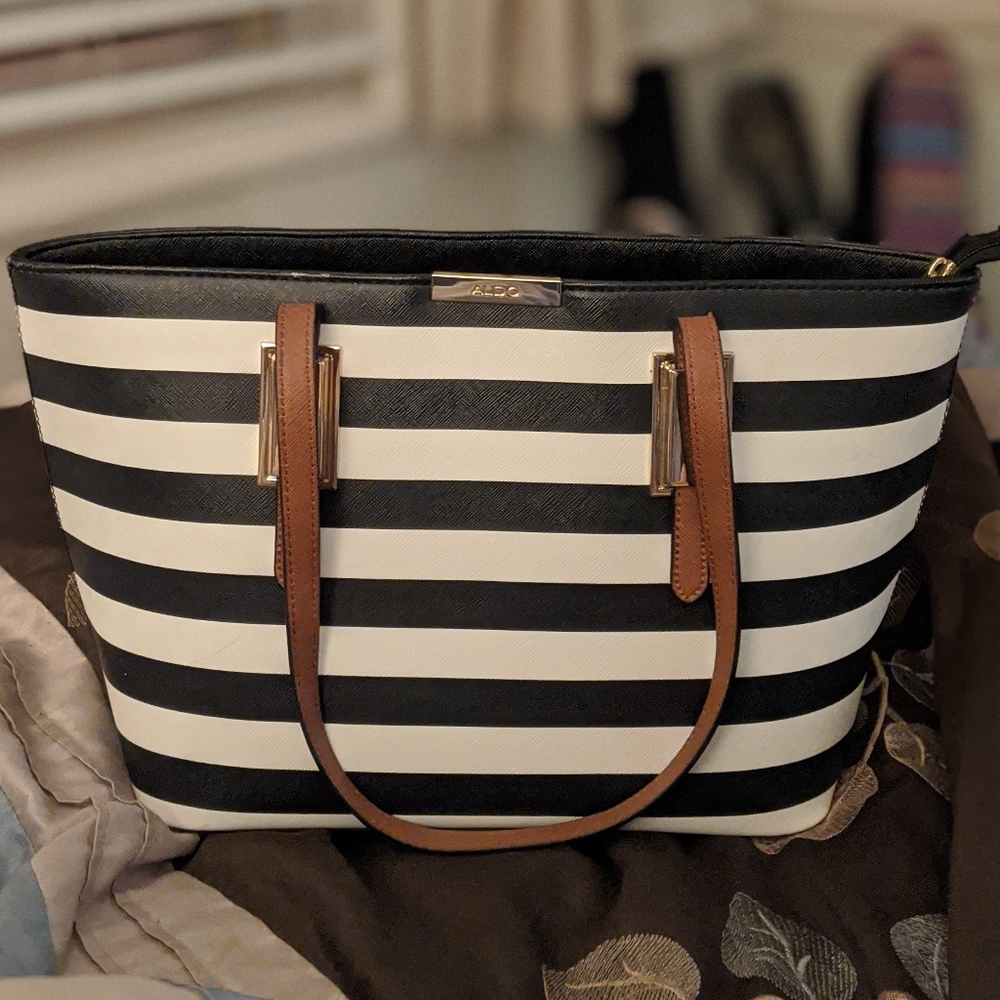 Aldo striped Afadolla bag